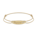 Bracelet-Compositions_Bracelet-Gourmette-_-Cordon-Beige-_-Diamant