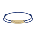Bracelet-Compositions_Bracelet-Gourmette-_-Cordon-Bleu-Marine-_-Citrine
