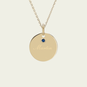 Médaille "Mon jeton" saphir