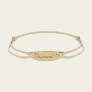 Gourmette "Mon premier" diamant