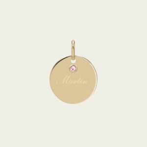 Médaille "Mon jeton" tourmaline