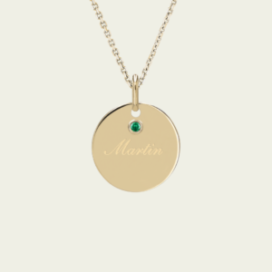 Médaille "Mon jeton" émeraude