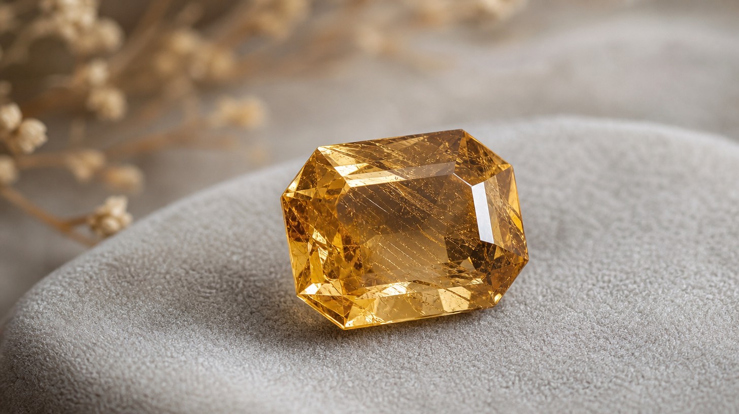Citrine pierre de naissance novembre