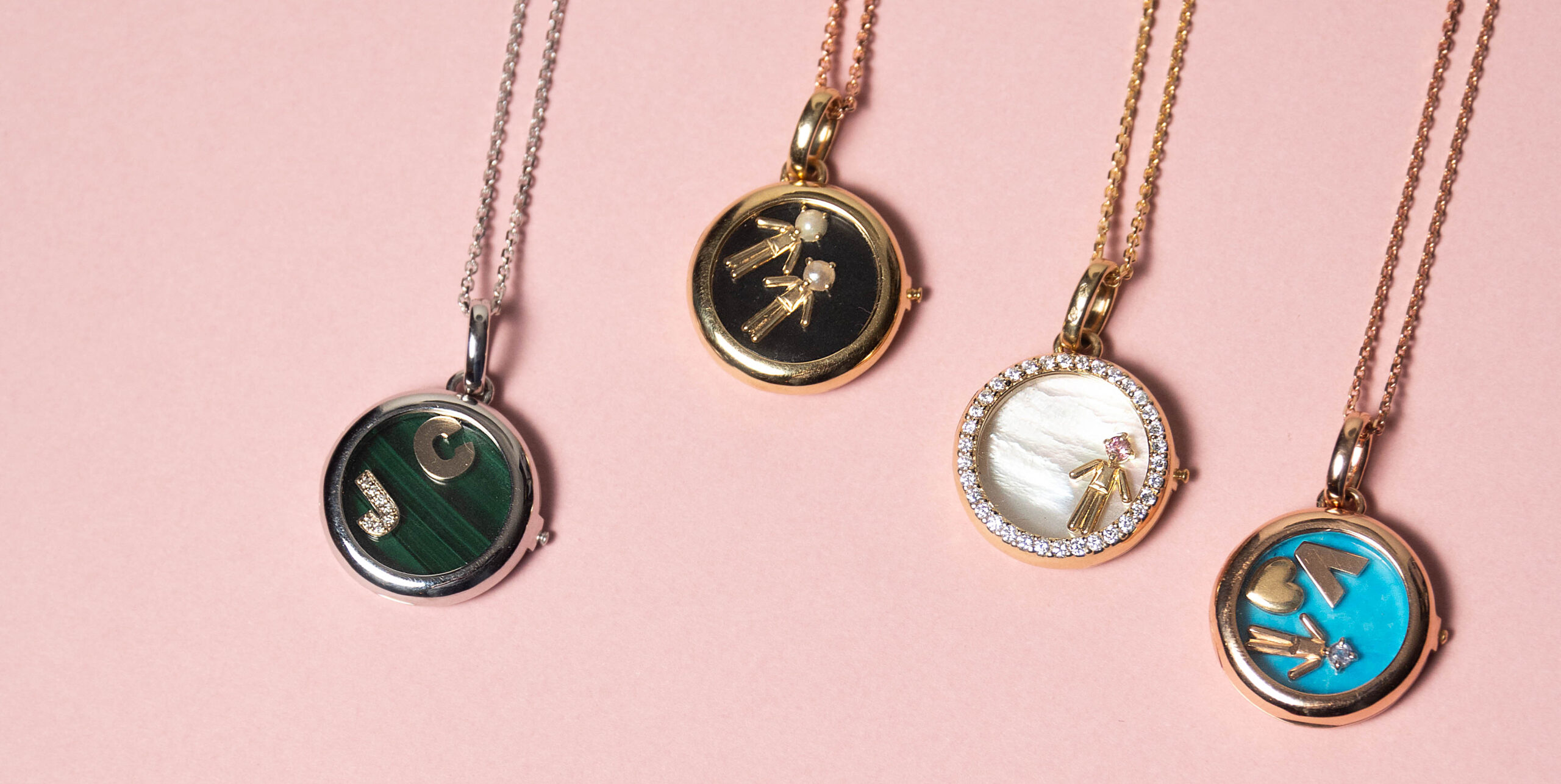 Or jaune, rose, blanc