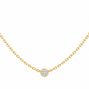 Collier pierre de naissance Or jaune